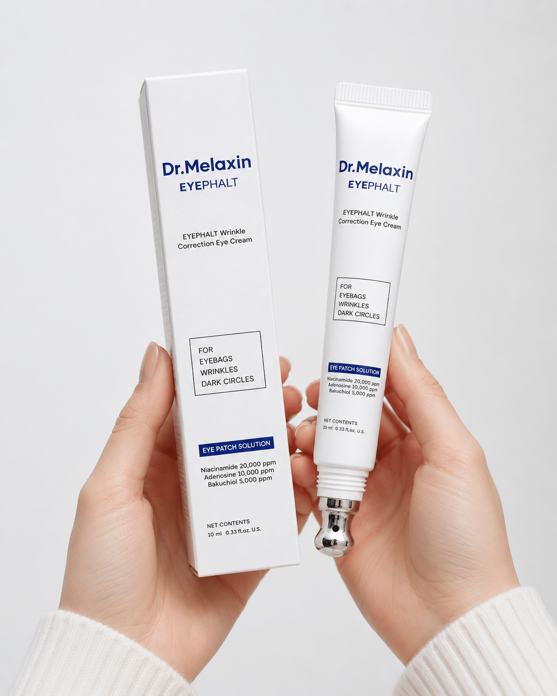 Dr.Melaxin EYEPhALT™ Eyebag Cream – Niacinamide 5% + Adenosine 2% - MasterHub store