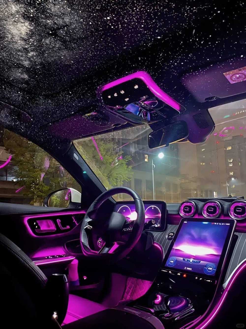 USB Galaxy Star Projector – Portable Starry Sky Night Light for Bedroom, Car &amp; Gifts