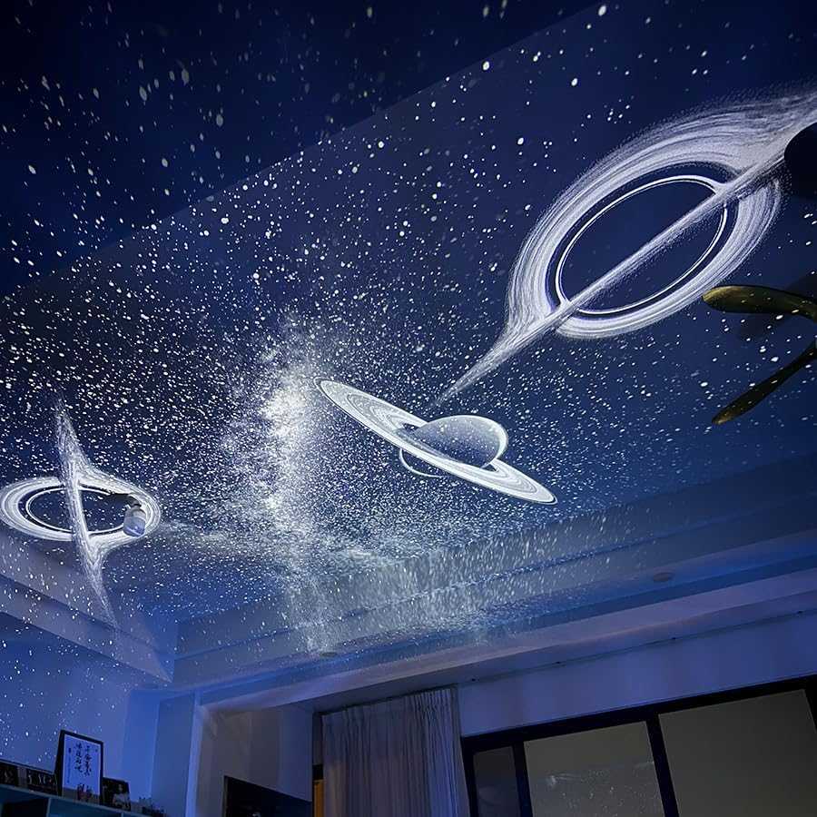 USB Galaxy Star Projector – Portable Starry Sky Night Light for Bedroom, Car &amp; Gifts