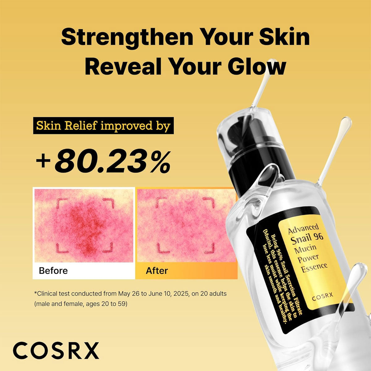 COSRX Advanced Snail 96 Mucin Power Essence – Repairing Serum 100ml